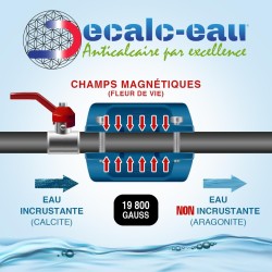 Anti calcaire magnétique Méga Pro 19 800 Gauss
